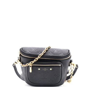 Louis Vuitton Bum Bag Monogram Empreinte Leather Mini