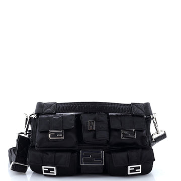 Fendi Multipocket Convertible Baguette Bag Nylon