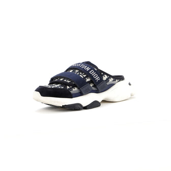 Christian Dior Women's D-Wander Slip On Sneakers Oblique Technical Fabric