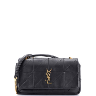 Saint Laurent Jamie Flap Bag Quilted Leather Medium