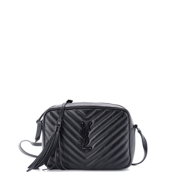 Saint Laurent Lou Camera Bag Matelasse Chevron Leather Small