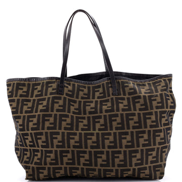 Fendi Roll Tote Zucca Canvas Large