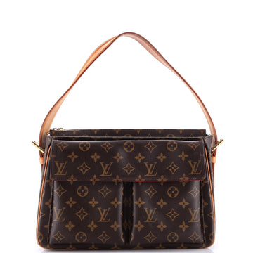 Louis Vuitton Viva Cite Handbag Monogram Canvas GM
