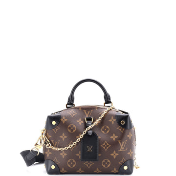 Louis Vuitton Petite Malle Souple Handbag Monogram Canvas