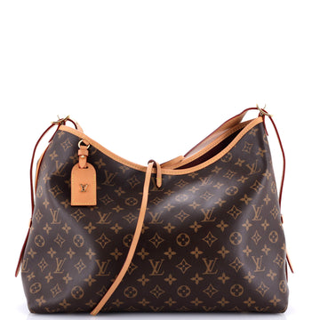 Louis Vuitton CarryAll Hobo Monogram Canvas MM