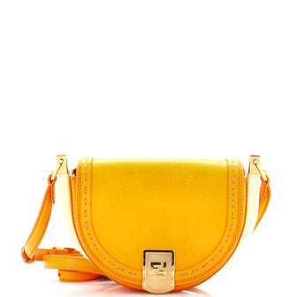 Fendi Moonlight Flap Bag Leather with Plexiglass Detail