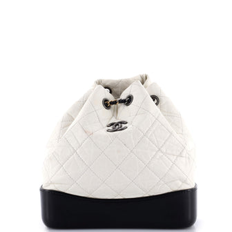 Chanel Gabrielle Backpack Quilted Calfskin Small