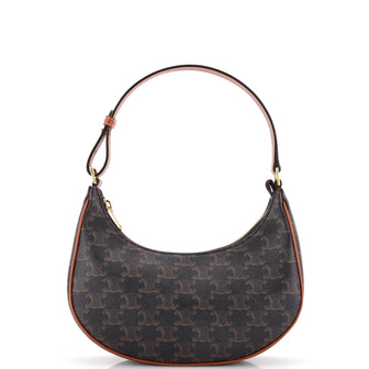 Celine Ava Bag Triomphe Coated Canvas