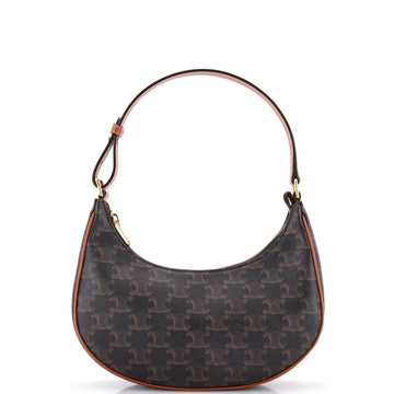 Celine Ava Bag Triomphe Coated Canvas