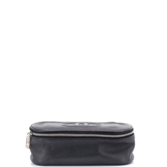 Chanel Timeless Toiletry Case Caviar Mini