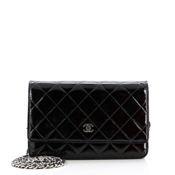 Chanel Wallet on Chain Quilted Patent