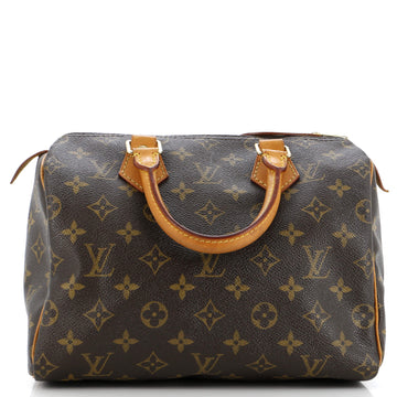 Louis Vuitton Speedy Handbag Monogram Canvas 25