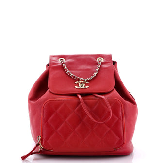 Chanel Business Affinity Backpack Caviar Small