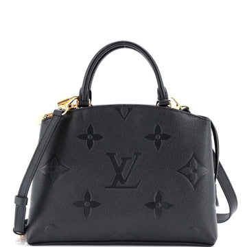 Louis Vuitton Petit Palais Handbag Monogram Empreinte Giant
