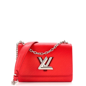 Louis Vuitton Twist Handbag Epi Leather MM