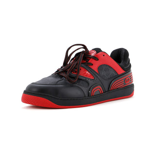 Gucci Basket Low-Top Sneakers Demetra with Fabric