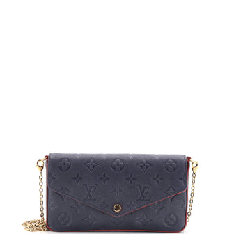 Louis Vuitton Felicie Pochette Monogram Empreinte Leather