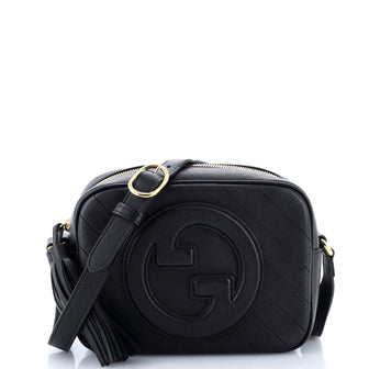 Gucci Blondie NM Camera Shoulder Bag Diagonal Quilted Leather Small