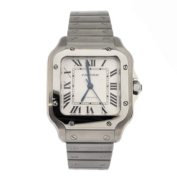 Cartier Santos de Cartier Automatic Watch Stainless Steel 35