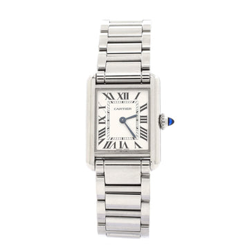 Must de Cartier Tank Quartz Watch Stainless Steel 22