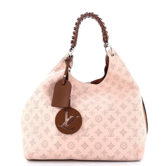 Louis Vuitton Carmel Hobo Mahina Leather
