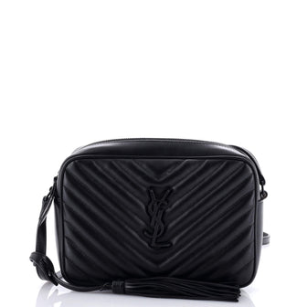 Saint Laurent Lou Camera Bag Matelasse Chevron Leather Small