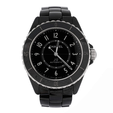 Chanel J12 Automatic Watch Ceramic and Stainless Steel 38
