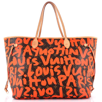 Louis Vuitton Neverfull Tote Limited Edition Monogram Graffiti GM