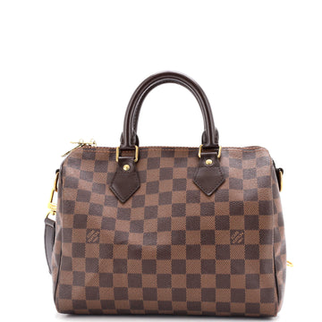 Louis Vuitton Speedy Bandouliere Bag Damier 25