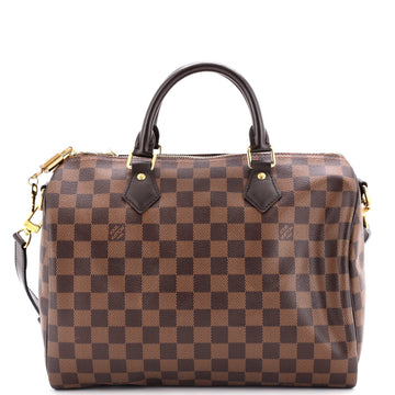 Louis Vuitton Speedy Bandouliere Bag Damier 30