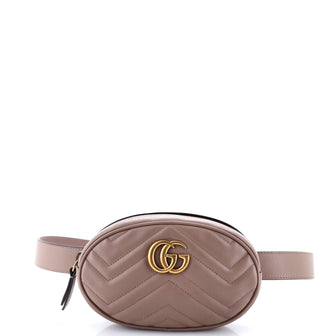 Gucci GG Marmont Belt Bag Matelasse Leather