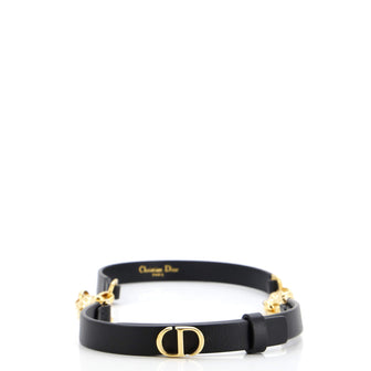 Christian Dior 30 Montaigne Chain Belt Leather Thin
