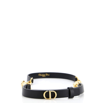 Christian Dior 30 Montaigne Chain Belt Leather Thin