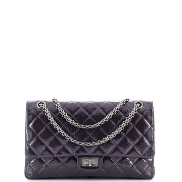 Chanel Reissue 2.55 Flap Bag Quilted Crinkled Patent 225