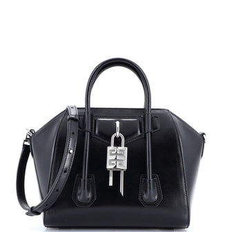 Givenchy Antigona Lock Bag Leather Mini