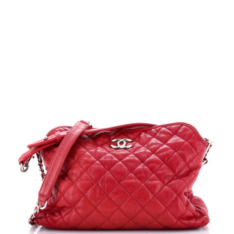 Chanel French Riviera Hobo Quilted Caviar Small
