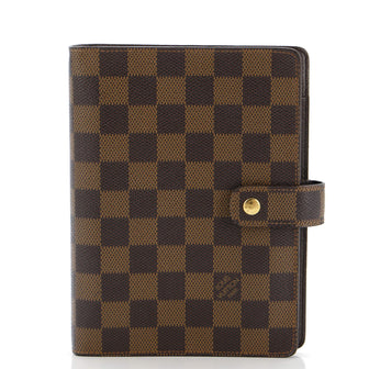 Louis Vuitton Ring Agenda Cover Damier MM