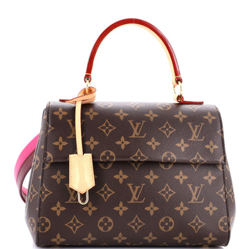 Louis Vuitton Cluny Top Handle Bag Monogram Canvas BB
