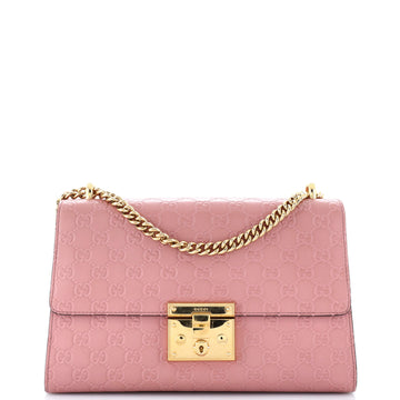 Gucci Padlock Shoulder Bag Guccissima Leather Medium