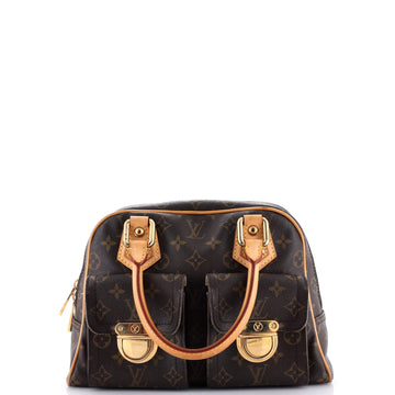 Louis Vuitton Manhattan Handbag Monogram Canvas PM