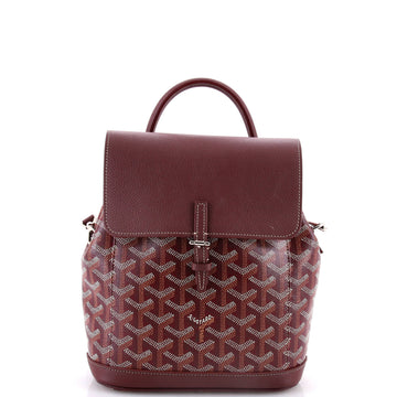 Goyard Alpin Backpack Coated Canvas Mini