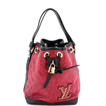 Louis Vuitton Double Jeu NeoNoe Bag Monogram Embossed Leather