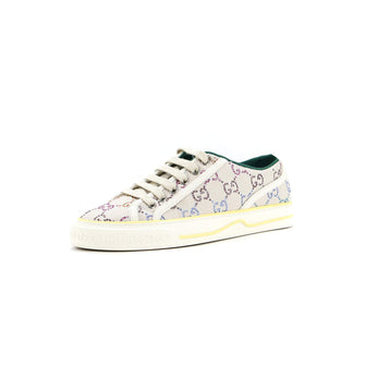 Gucci Women's 1977 Tennis Sneakers GG Lame Canvas with Crystals
