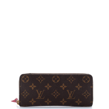 Louis Vuitton Clemence Wallet Monogram Canvas