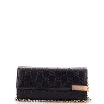Gucci Wallet on Chain Guccissima Leather