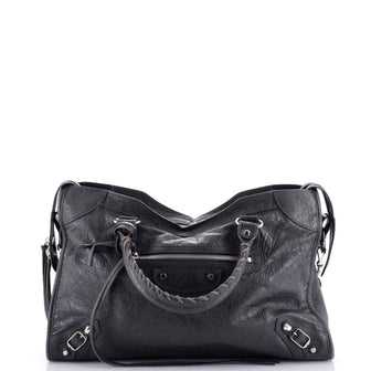Balenciaga City Classic Studs Bag Leather Medium