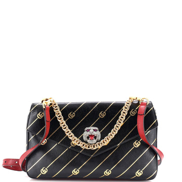 Gucci Thiara Double Shoulder Bag Printed Leather Medium