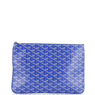 Goyard Senat Zip Pouch Coated Canvas MM