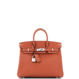 Hermes Birkin Handbag Verso Novillo with Palladium Hardware 25