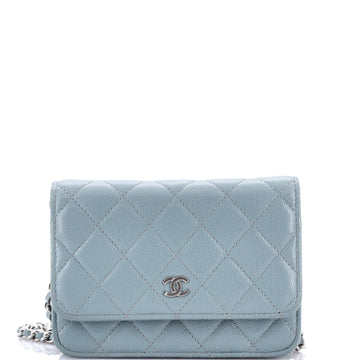 Chanel Wallet on Chain Quilted Caviar Mini